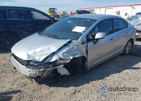 2013 Honda Civic Lx from USA, damaged, VIN 2HGFB2F52DH579448
